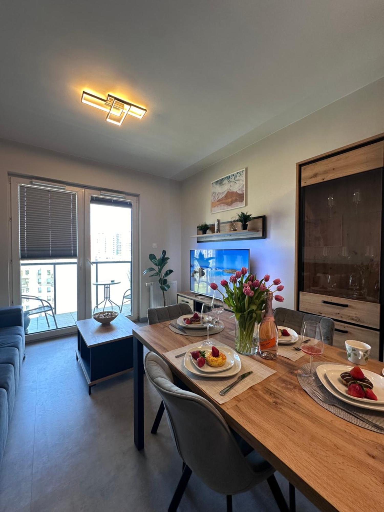 Maya'S Flats & Resorts 104 - Letnica Apartment 格但斯克 外观 照片