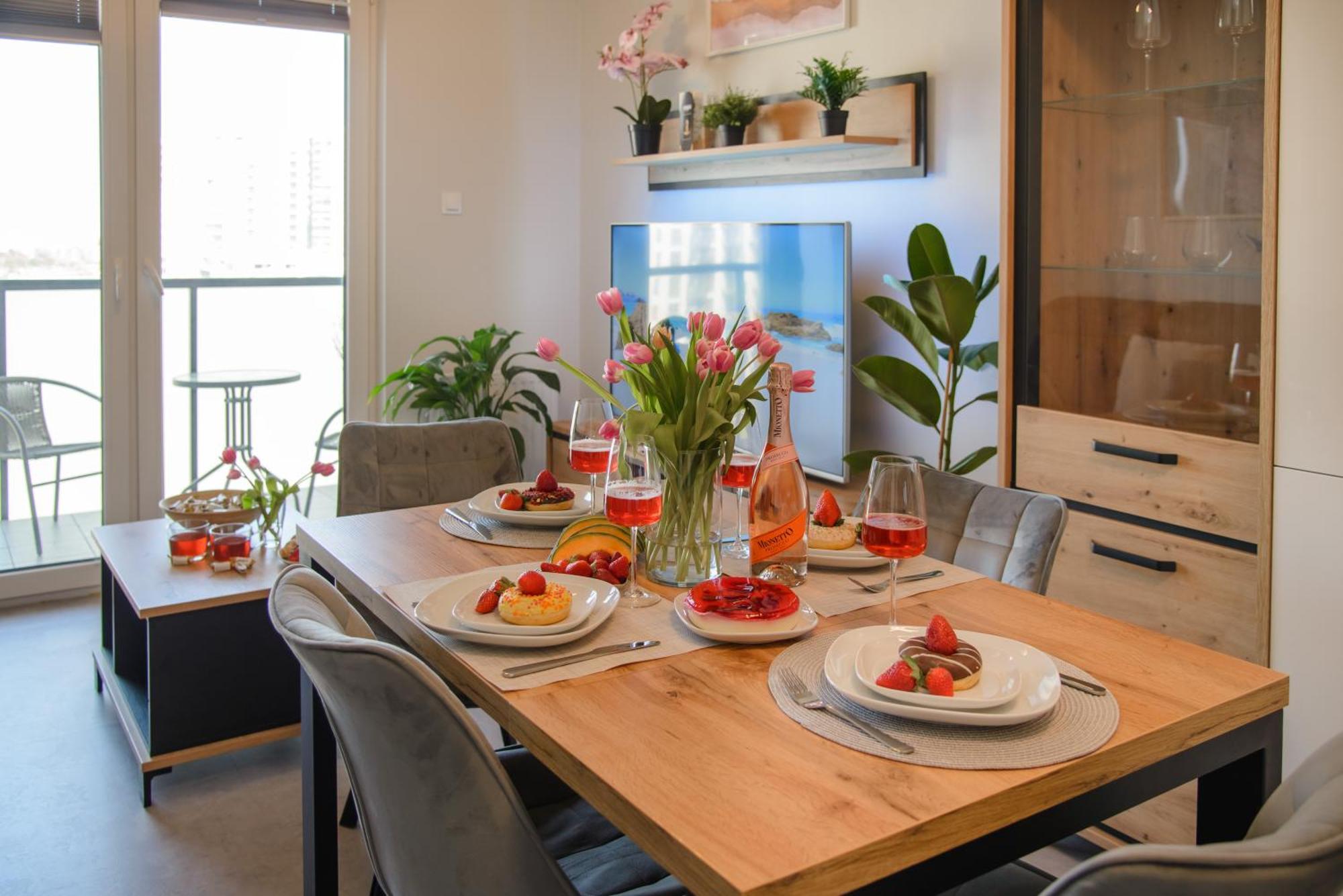Maya'S Flats & Resorts 104 - Letnica Apartment 格但斯克 外观 照片